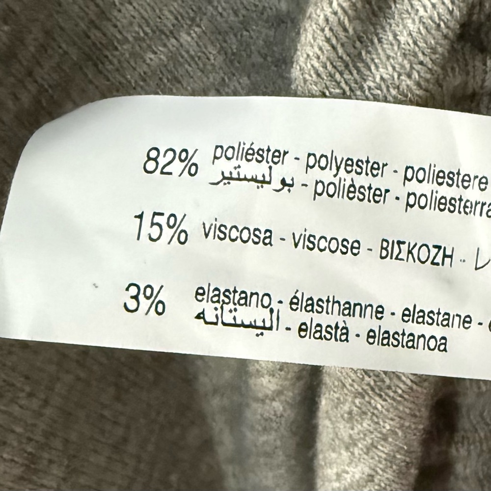 Zara Women’s Heather Gray V-Neck Pullover Sweater with Drawstring Accent! Large! - Picture 5 of 6